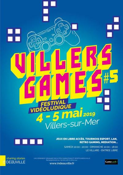 Affiche lan party Villers Games #5