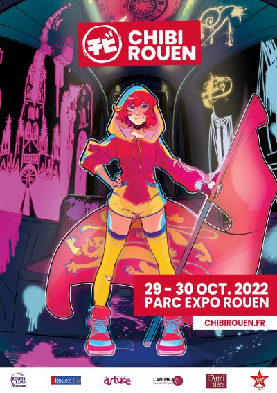 Affiche lan party Chibi Rouen 2022