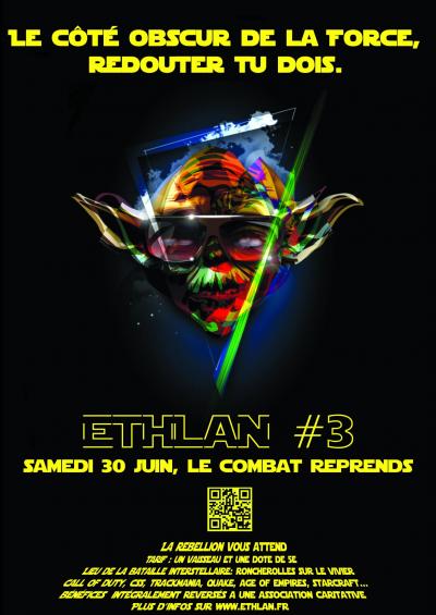 Affiche lan party Ethlan #3